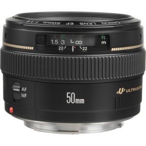 لنز عکاسی 50mm 1.4 USM Lens (2)