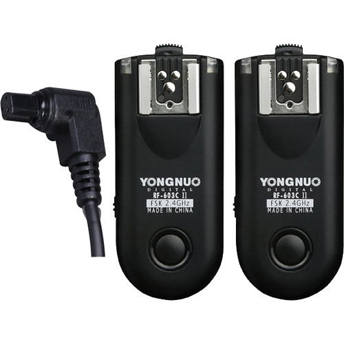 yongnuo_rf_603ii_c3_rf603_ii_wireless_remote_1096382 Yongnuo RF-603c II Wireless Flash Trigger Kit