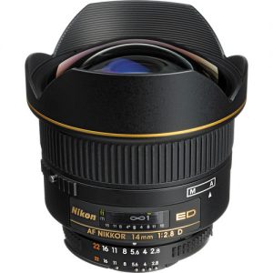 لنز عکاسی نیکون AF Nikkor 14mm f2.8 lens