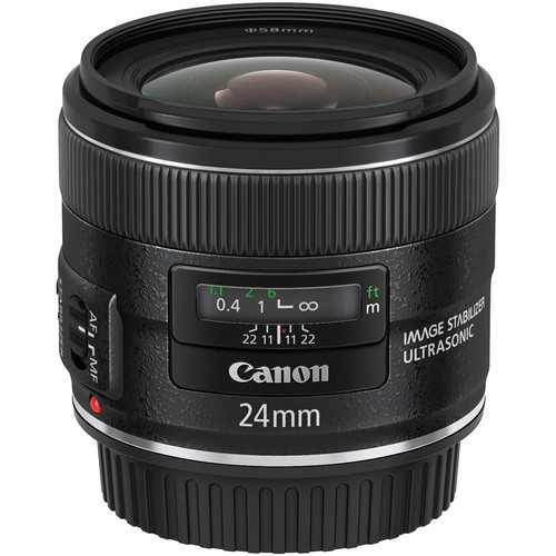 لنز کانن Canon EF 24mm f2.8 IS USM Lens