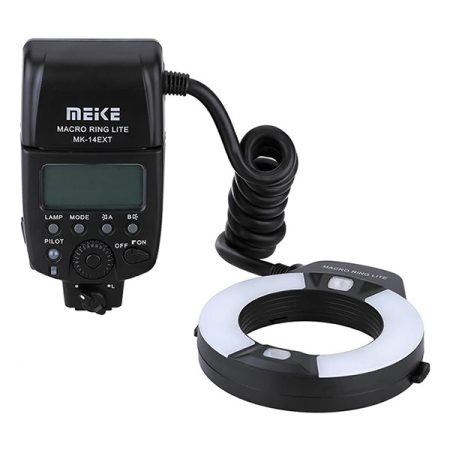 Meike MK-14EXT TTL Macro Ring Flash for Nikon-5