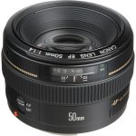 لنز عکاسی 50mm 1.4 USM Lens (3)